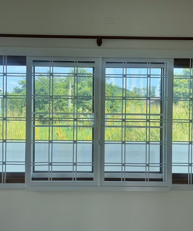 เหล็กดัดประตู มุ้งลวด Slide 11