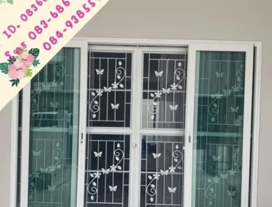 ผลงานติดตั้งเหล็กดัด 125