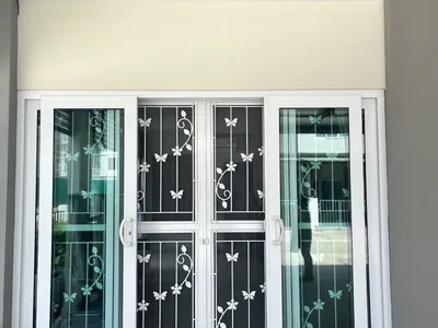 ผลงานติดตั้งเหล็กดัด 180