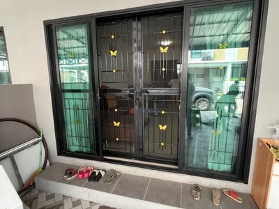 ผลงานติดตั้งเหล็กดัด 1