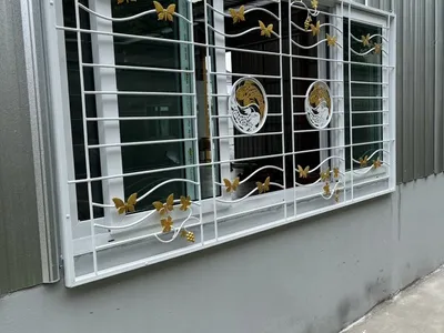 ผลงานติดตั้งเหล็กดัด 166