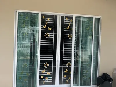 ผลงานติดตั้งเหล็กดัด 64