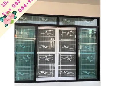 ผลงานติดตั้งเหล็กดัด 134