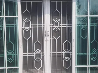 ผลงานติดตั้งเหล็กดัด 98